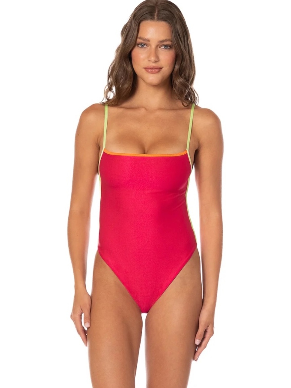 Maaji Sundazed Genova Cheeky Cut Classic One Piece Medium NWT